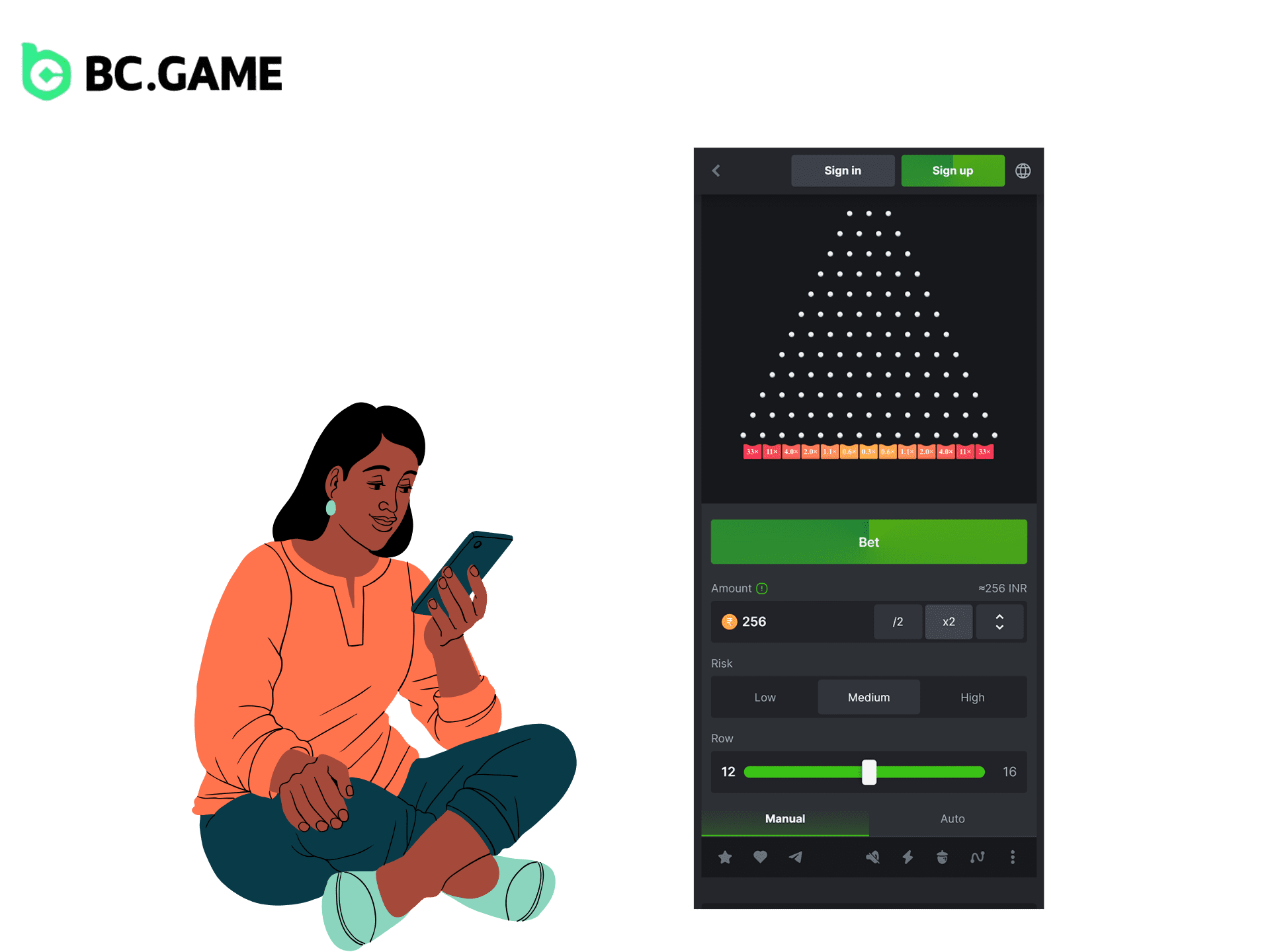 Plinko Game for Mobile Devices